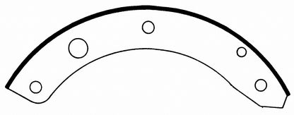 Wagner Brake Drum Brake Shoe Z141