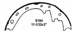 Wagner Brake Drum Brake Shoe Z184R