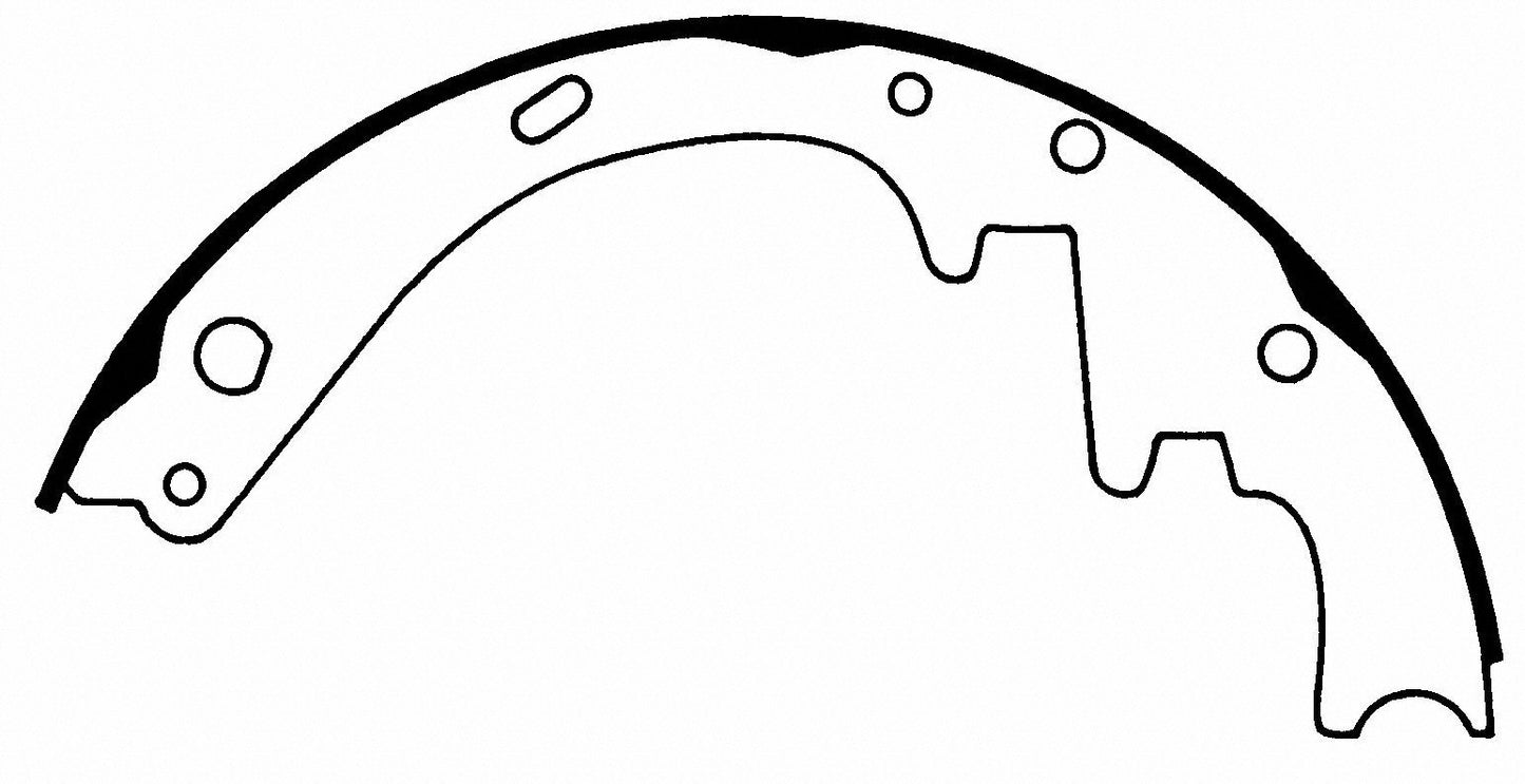 Wagner Brake Drum Brake Shoe Z264R