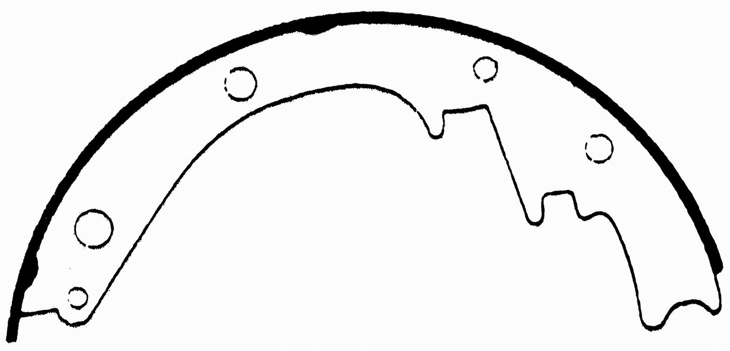 Wagner Brake Drum Brake Shoe Z473