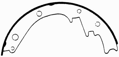 Wagner Brake Drum Brake Shoe Z473