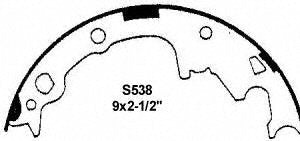 Wagner Brake Drum Brake Shoe Z538