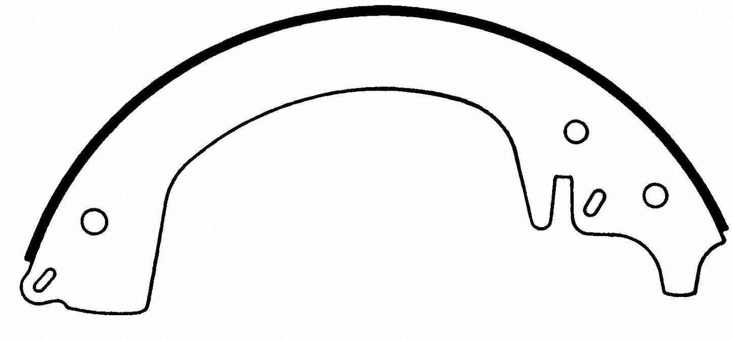 Wagner Brake Drum Brake Shoe Z53
