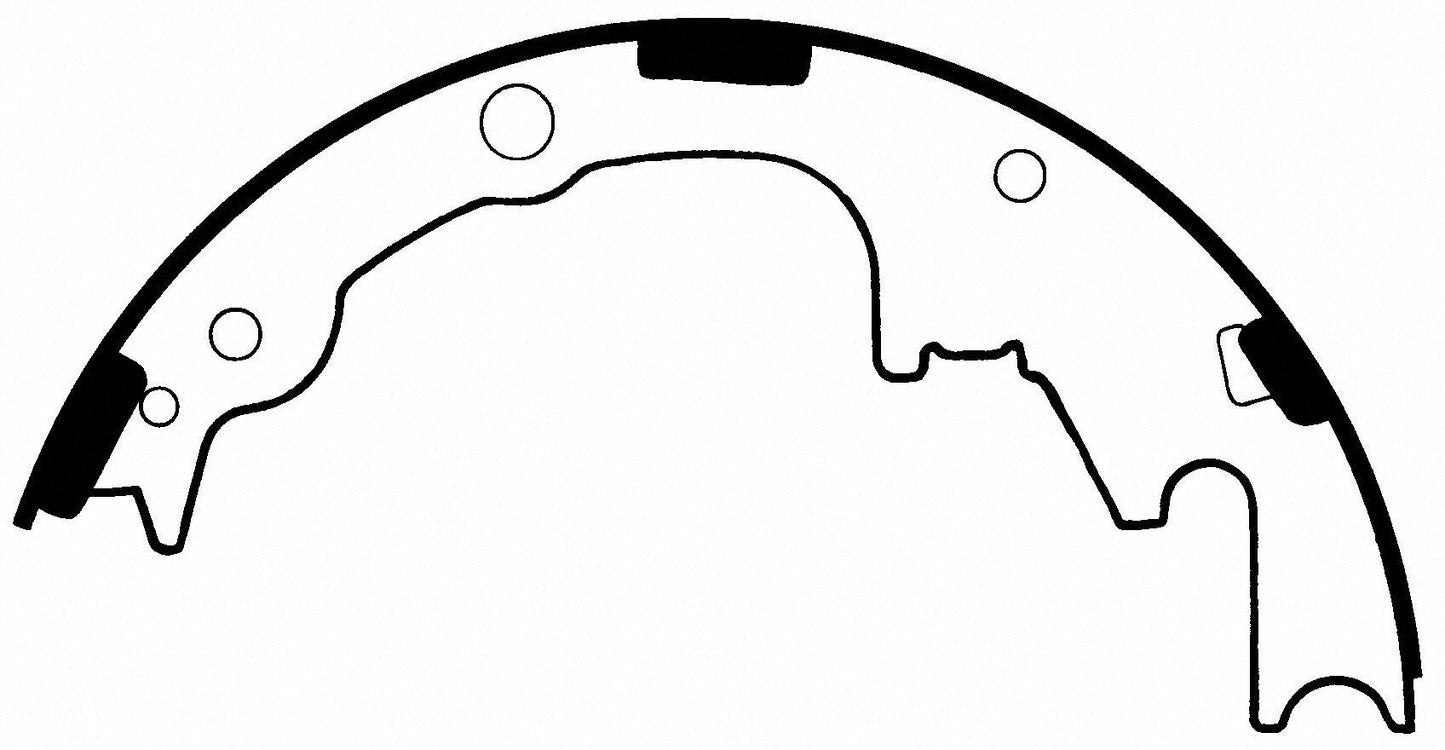 Wagner Brake Drum Brake Shoe Z769