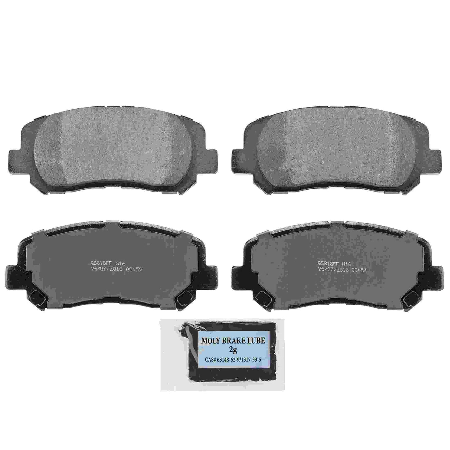 Wagner Brake Disc Brake Pad Set ZD1640B