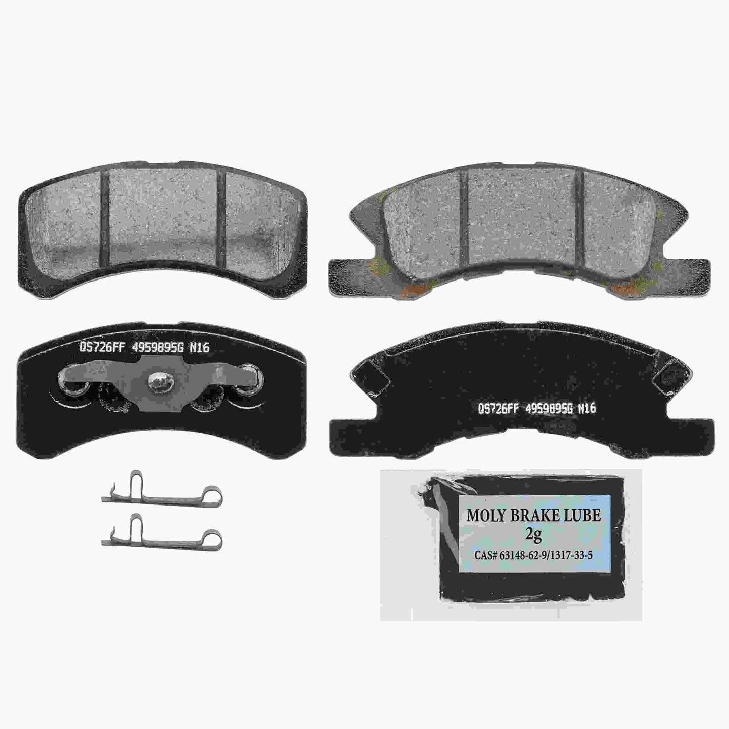 Wagner Brake Disc Brake Pad Set ZD1731