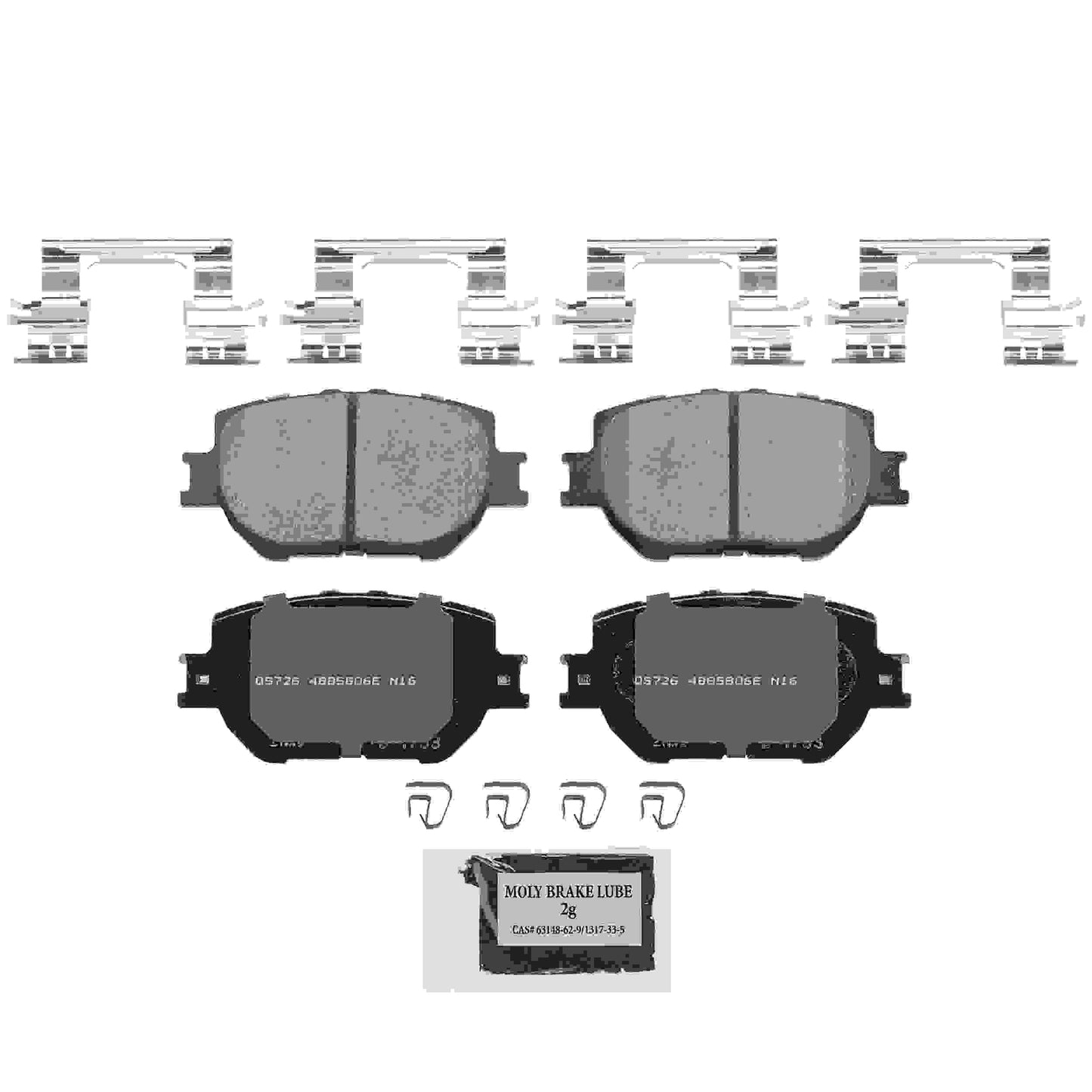 Wagner Brake Disc Brake Pad Set ZD1733