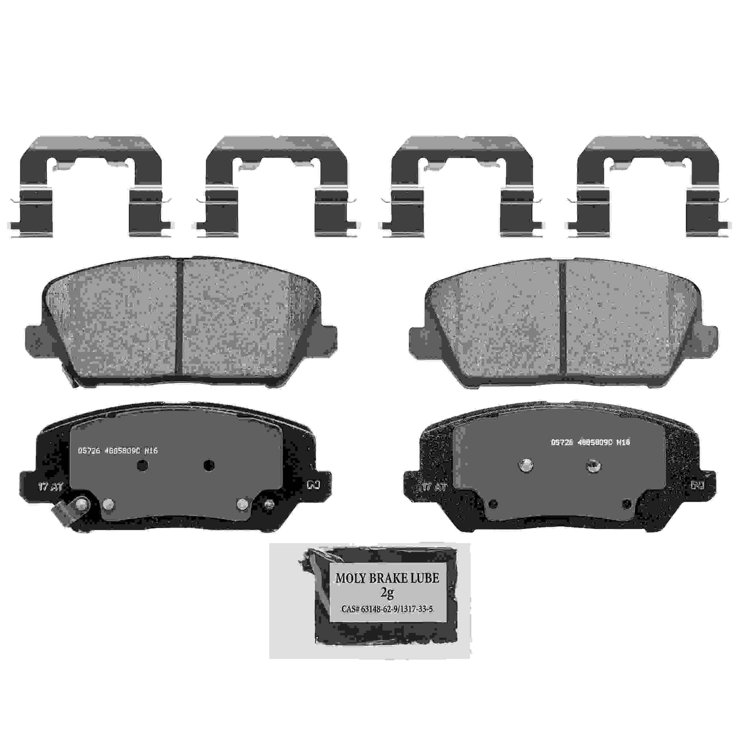 Wagner Brake Disc Brake Pad Set ZD1735