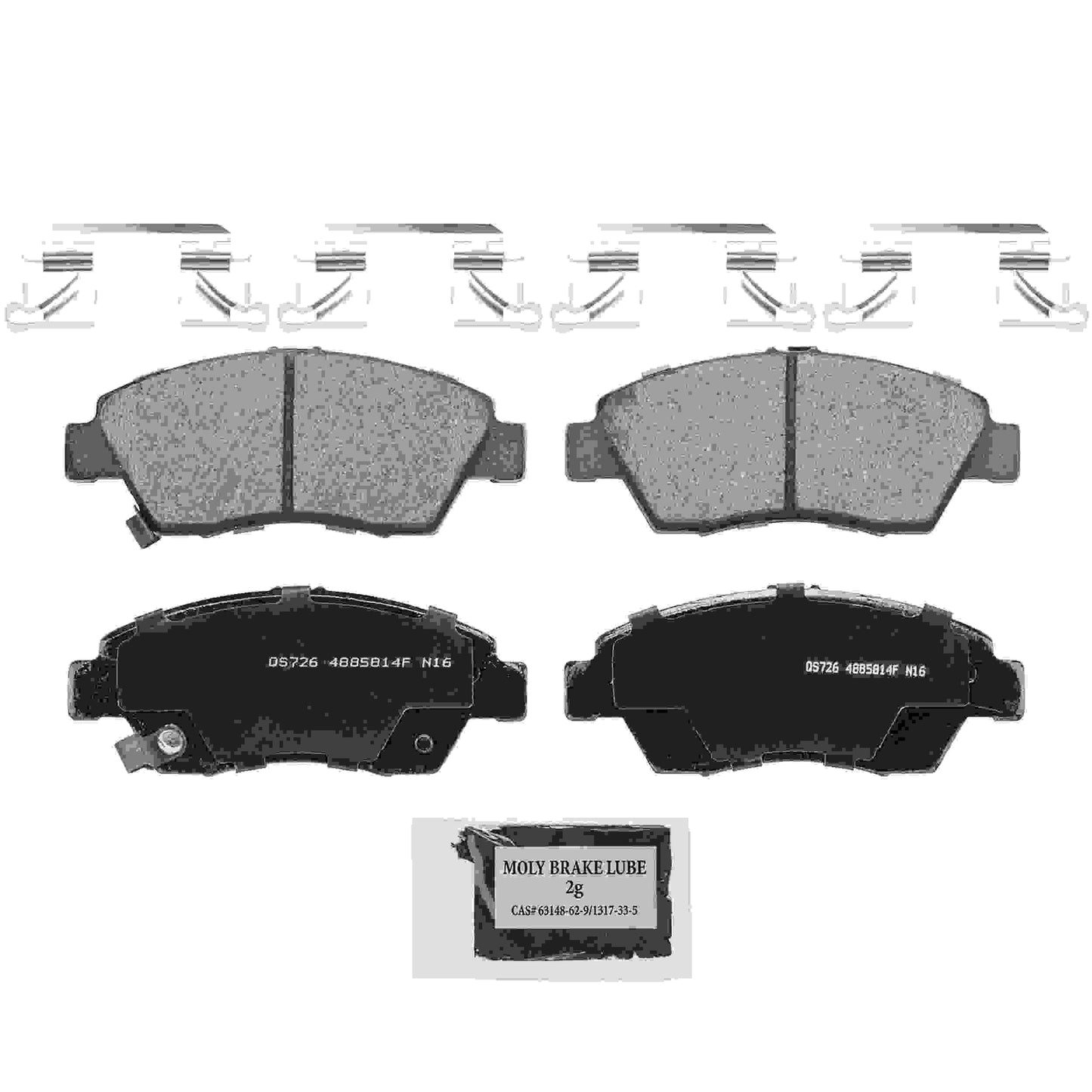 Wagner Brake Disc Brake Pad Set ZD1783