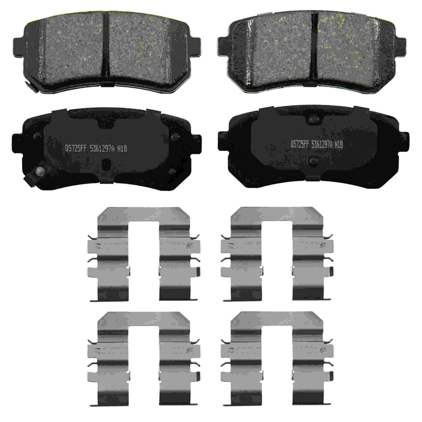 Wagner Brake Disc Brake Pad Set ZD1829