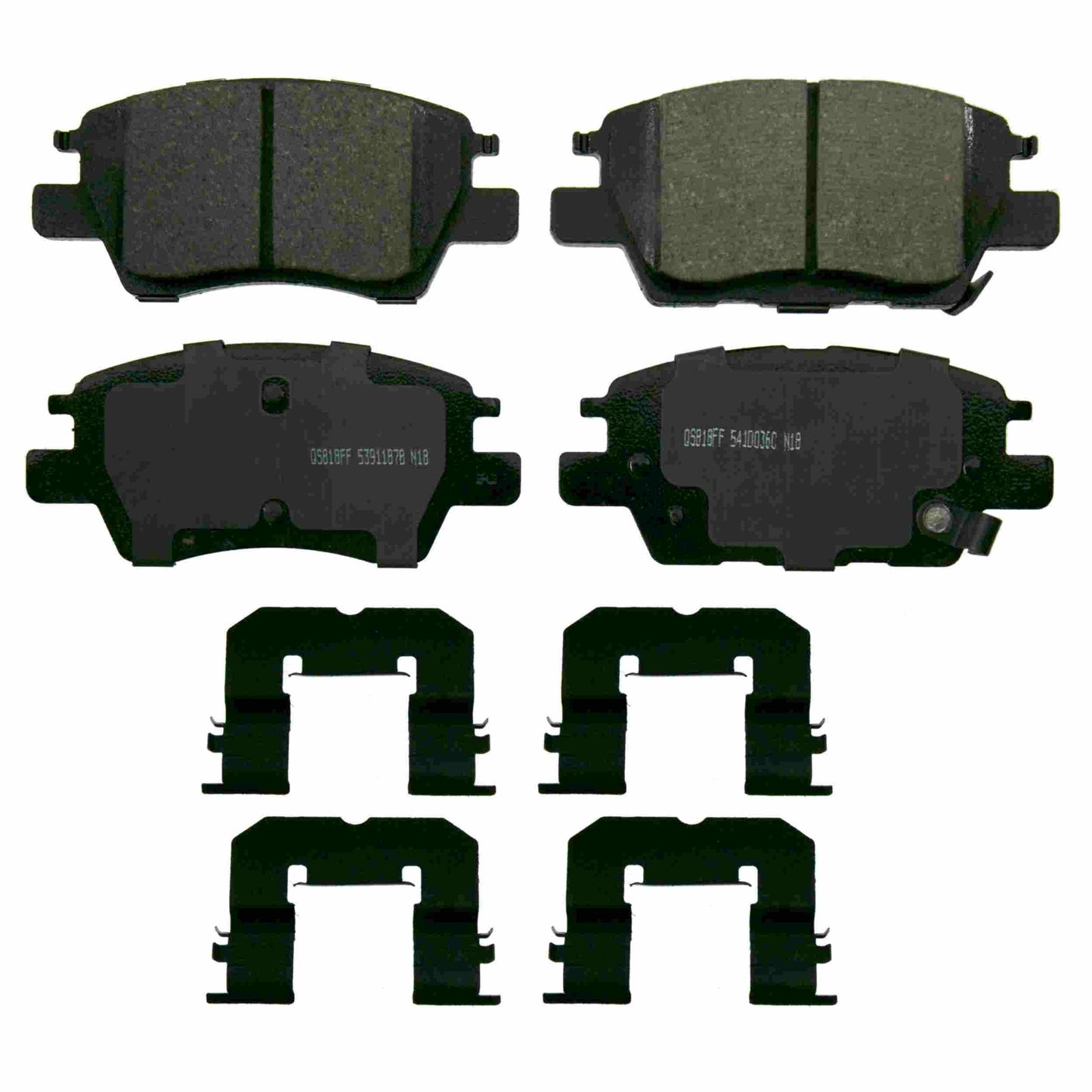 Wagner Brake Disc Brake Pad Set ZD1844