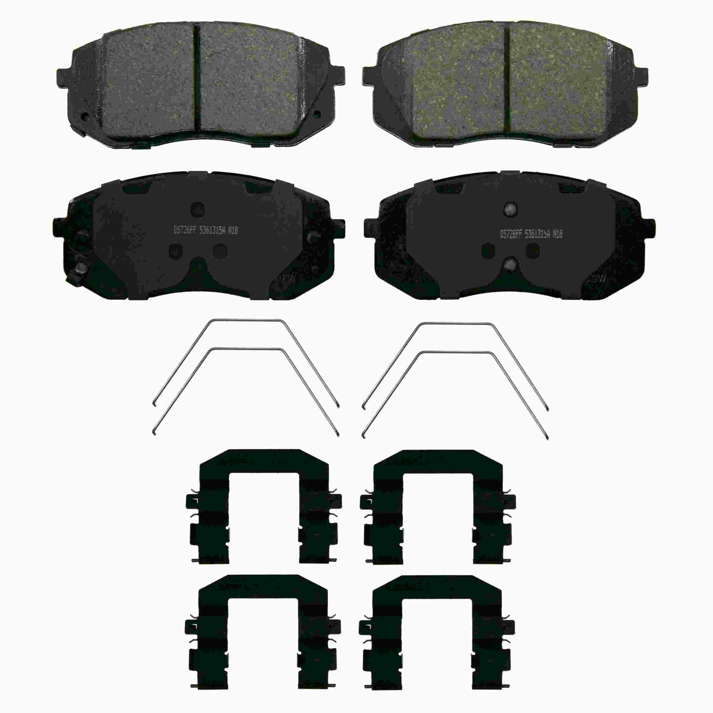 Wagner Brake Disc Brake Pad Set ZD1855