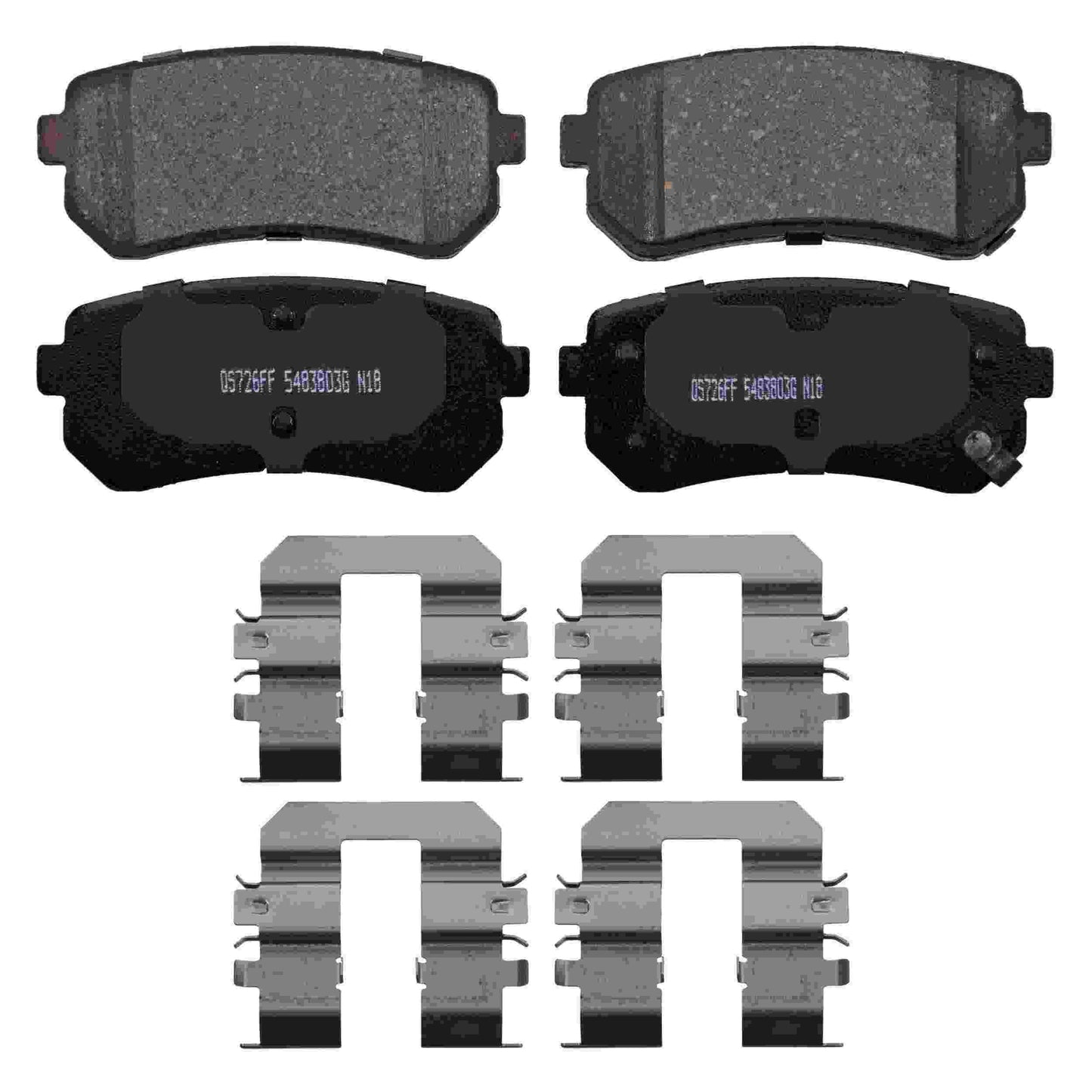 Wagner Brake Disc Brake Pad Set ZD1856