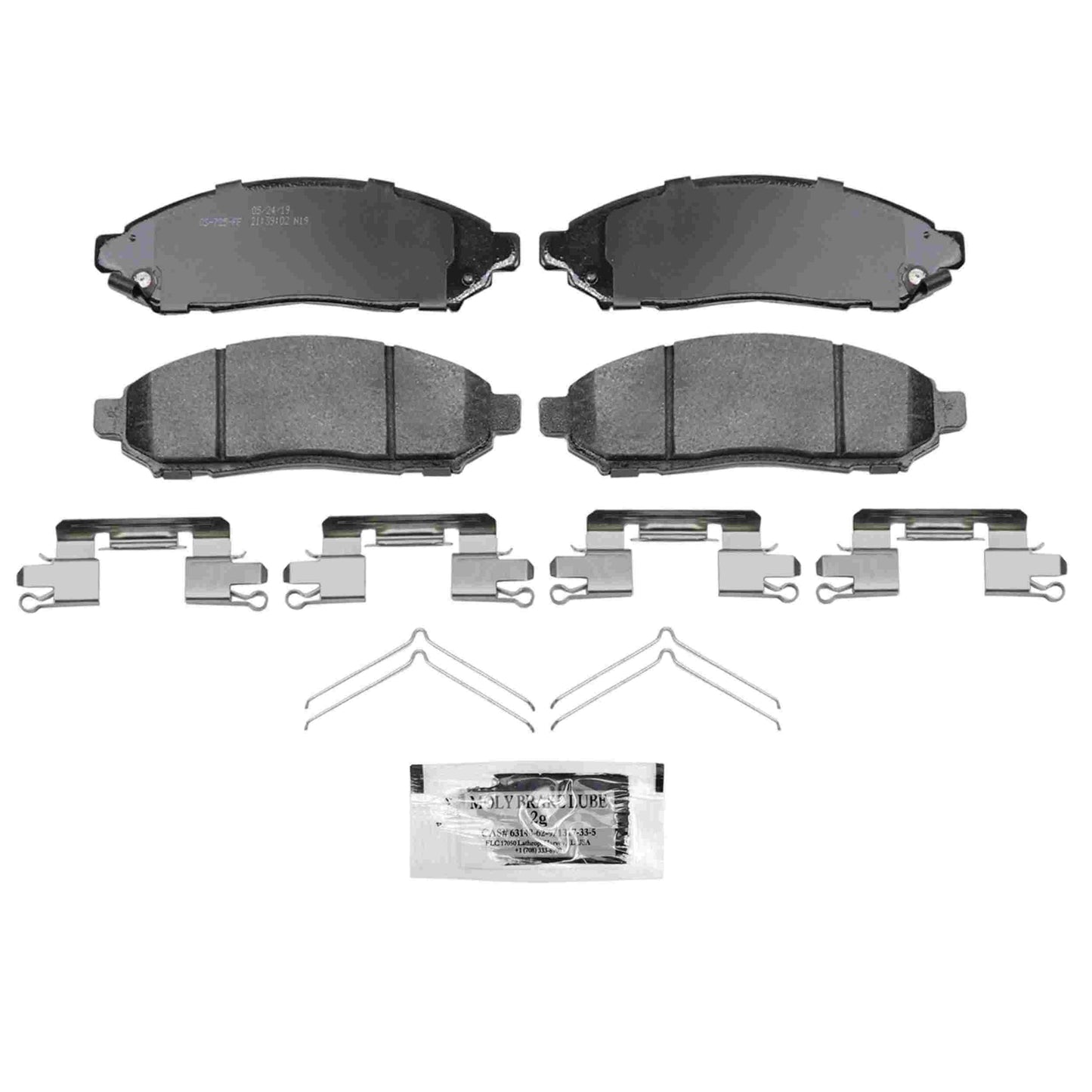 Wagner Brake Disc Brake Pad Set ZD1900