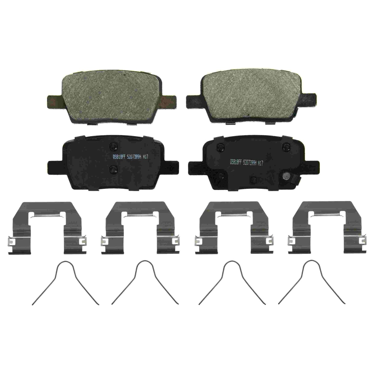 Wagner Brake Disc Brake Pad Set ZD1914