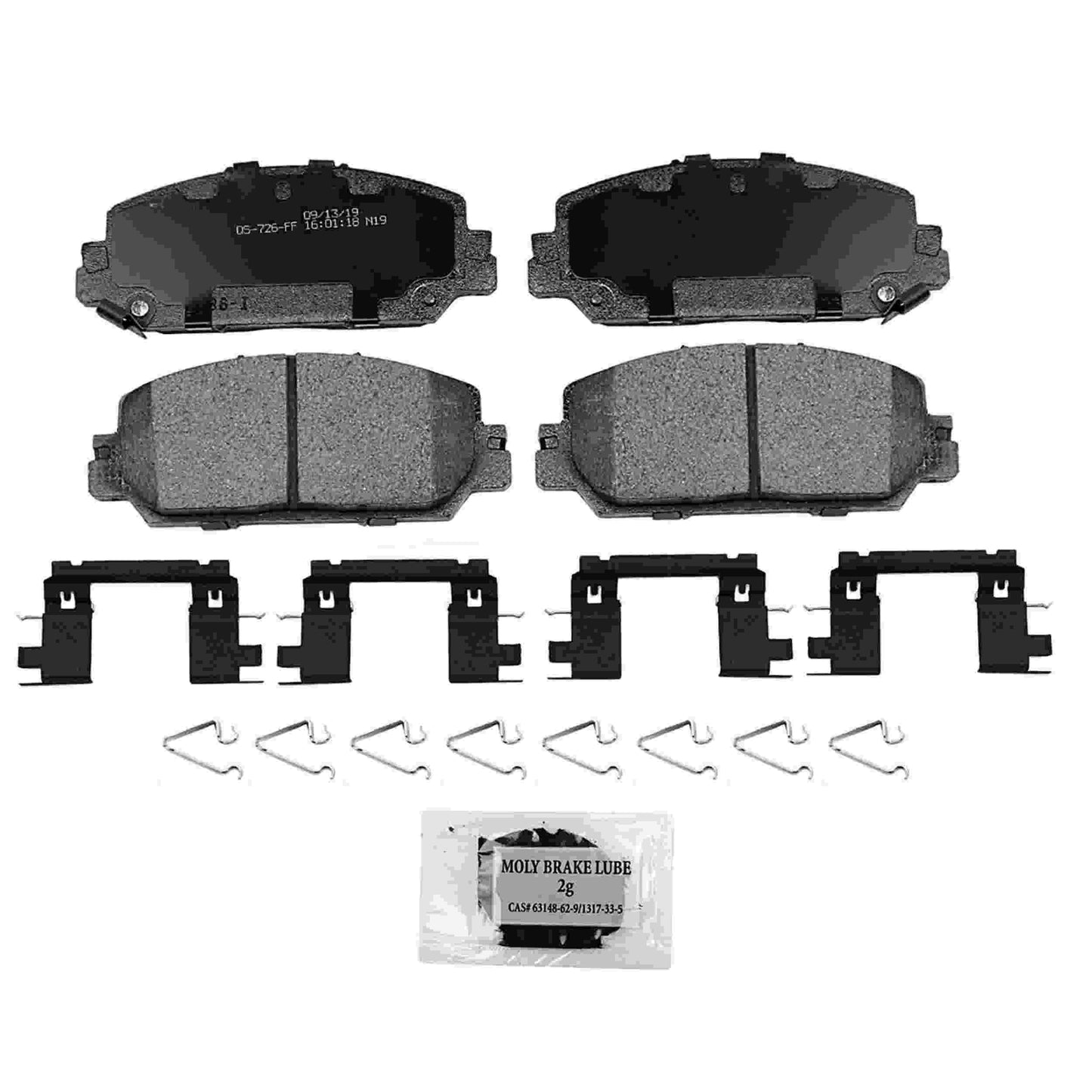 Wagner Brake Disc Brake Pad Set ZD2036A