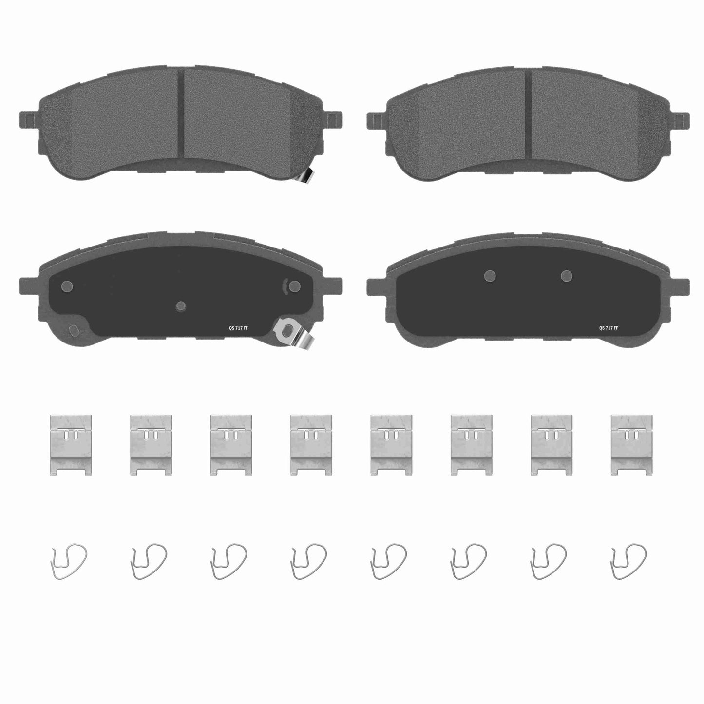 Wagner Brake Disc Brake Pad Set ZD2208