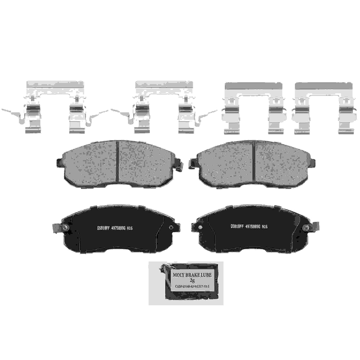 Wagner Brake Disc Brake Pad Set ZD815D