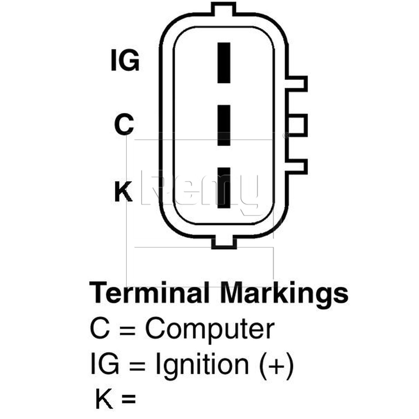 Remy Alternator 11182 image 6