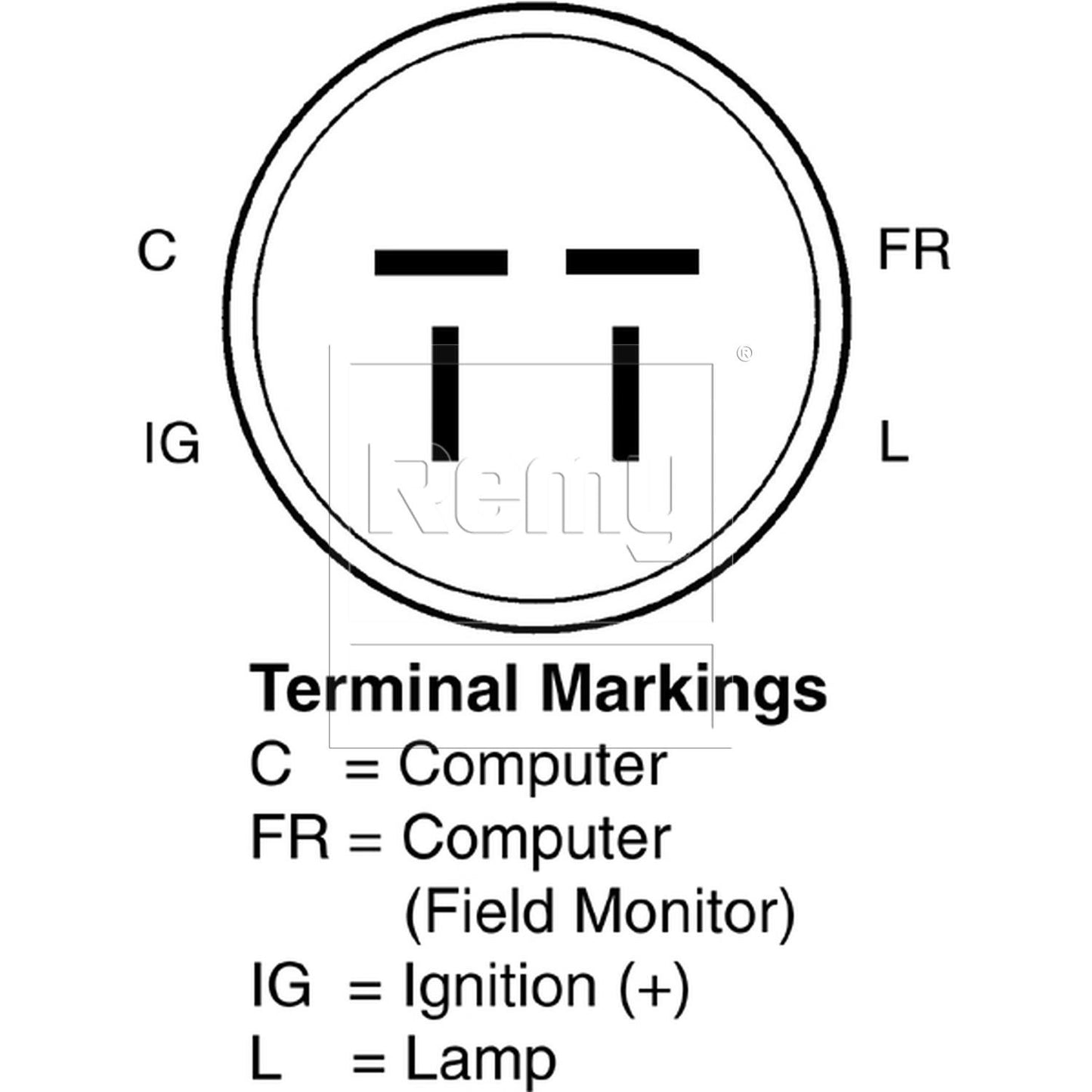 Remy Alternator 14436 image 6