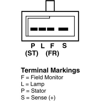 Remy Alternator 20581 image 3