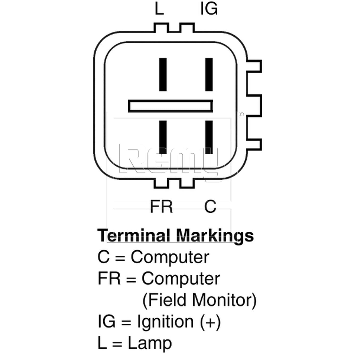Remy Alternator 94431 image 6