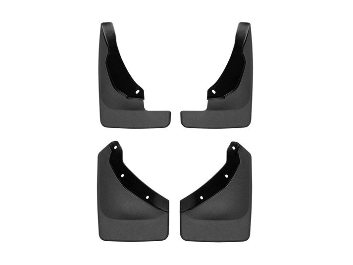 WeatherTech Black No Drill Mudflaps  Body Panels and Components Mud Flaps and Components main image