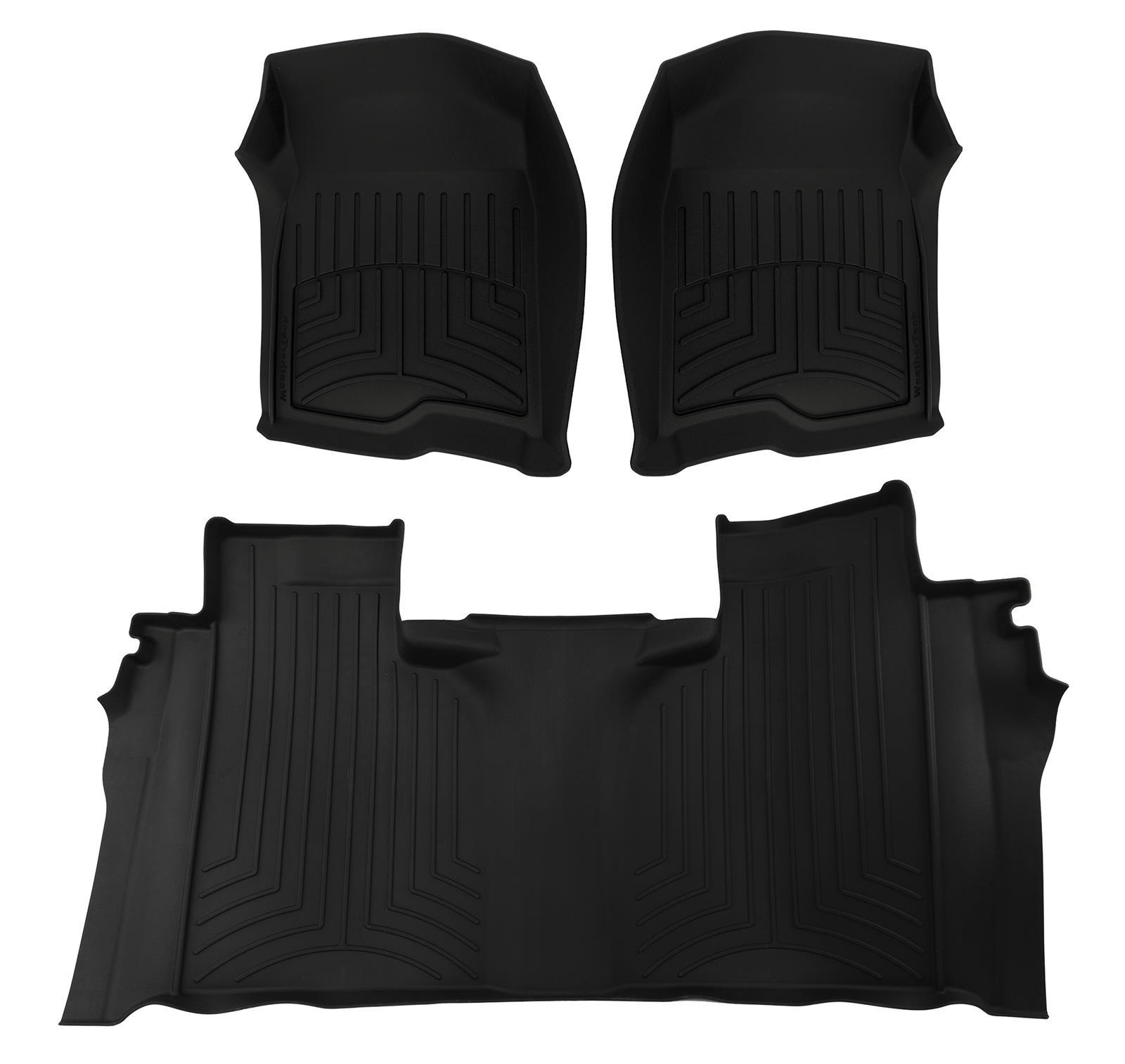 Weathertech Black Front & Rear Floor Liner HP Carpeting, Vinyl Flooring and Floor Mats Floor Mats main image