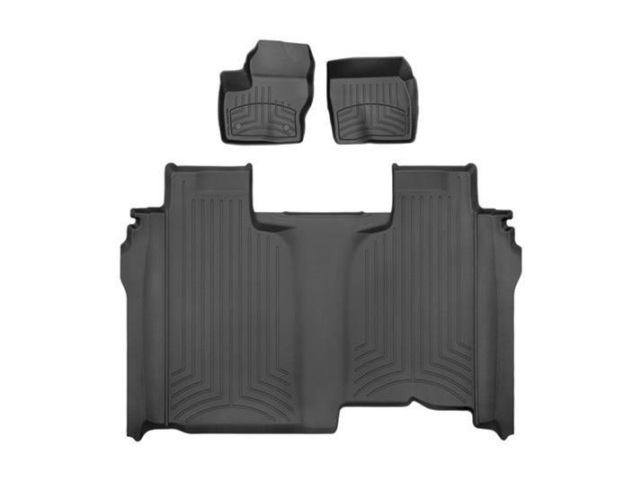 WEATHERTECH Floor Liners HP Front and Rear 19- GM P/U Interior and Accessories Carpeting, Vinyl Flooring and Floor Mats main image