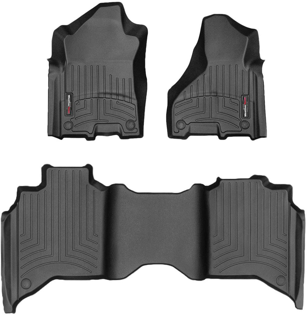 Weathertech Front and Rear Floorline rs Carpeting, Vinyl Flooring and Floor Mats Floor Mats main image