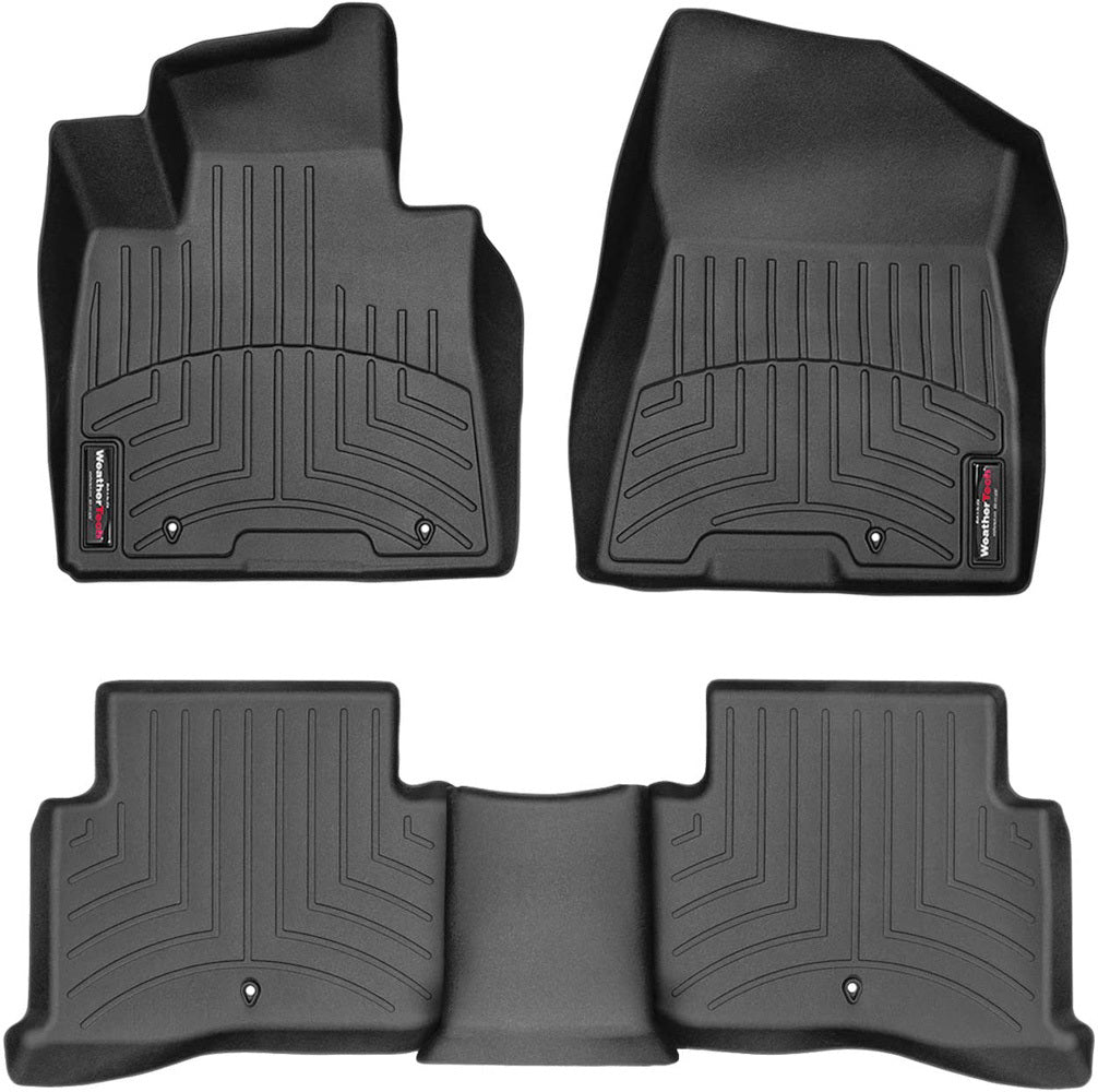 Weathertech Front and Rear Floorline rs Carpeting, Vinyl Flooring and Floor Mats Floor Mats main image