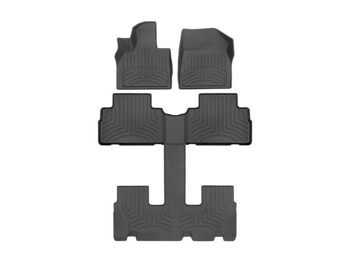 Weathertech Black Front and Rear FloorLiner HP Carpeting, Vinyl Flooring and Floor Mats Floor Mats main image