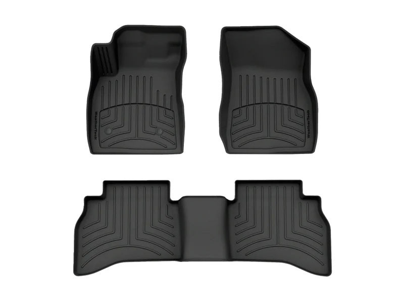 WEATHERTECH Black Front & Rear Floor Liner HP Interior and Accessories Carpeting, Vinyl Flooring and Floor Mats main image