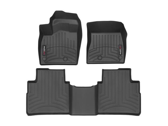 WeatherTech Black Front and Rear Floorliners Carpeting, Vinyl Flooring and Floor Mats Floor Mats main image