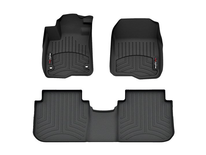 Weathertech Black Front and Rear Floorliners Carpeting, Vinyl Flooring and Floor Mats Floor Mats main image