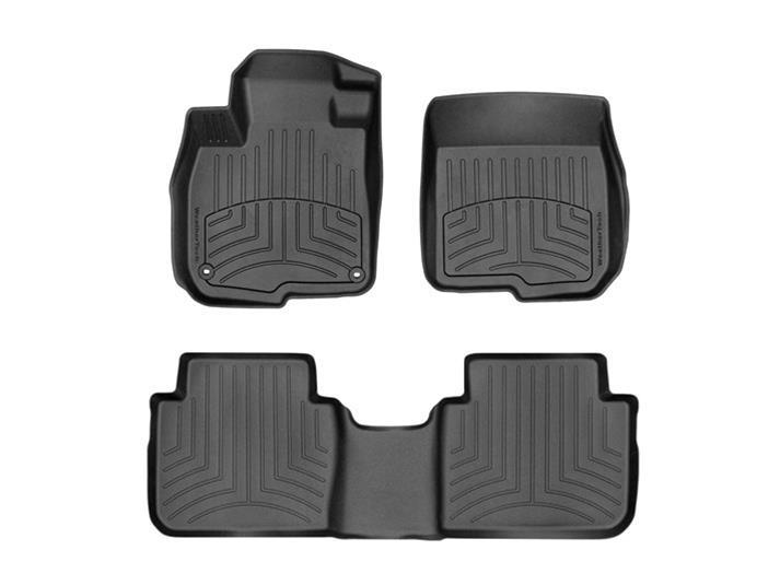 WEATHERTECH Floor Liners HP 24- Ford Ranger Black Interior and Accessories Carpeting, Vinyl Flooring and Floor Mats main image
