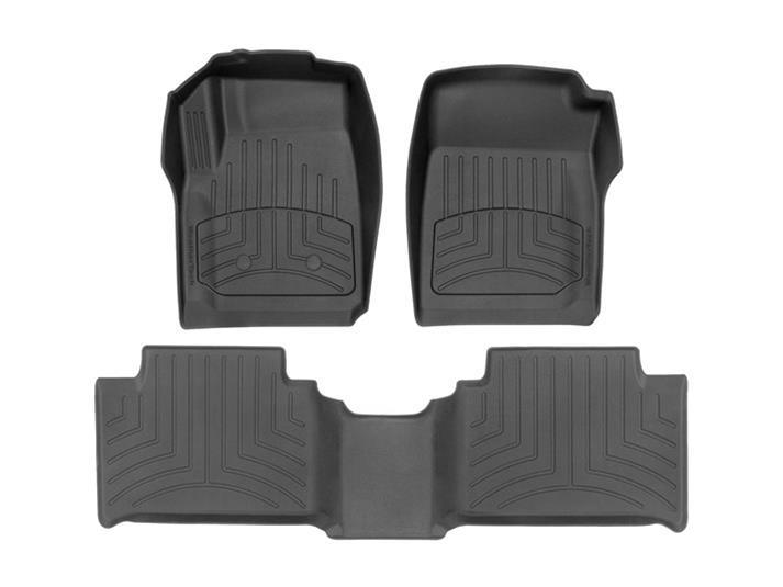 Weathertech Black Front and Rear Floorliners Carpeting, Vinyl Flooring and Floor Mats Floor Mats main image