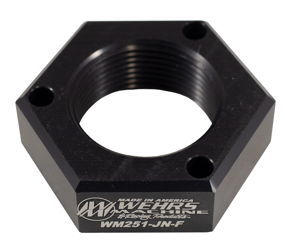 Wehrs Machine Jam Nut for Spring Slider Fine Thread Bulk Fasteners Jam Nut main image