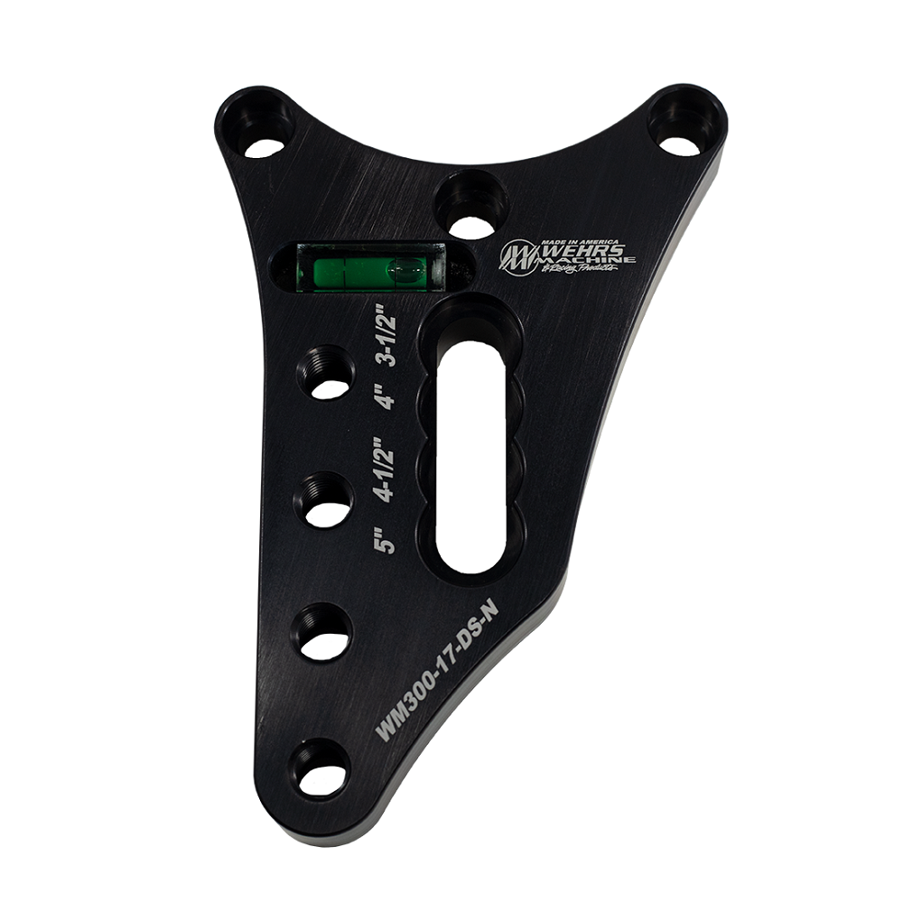 Wehrs Machine RR NARROW SHOCK PLATE  Rear Suspension Components Birdcages and Components main image
