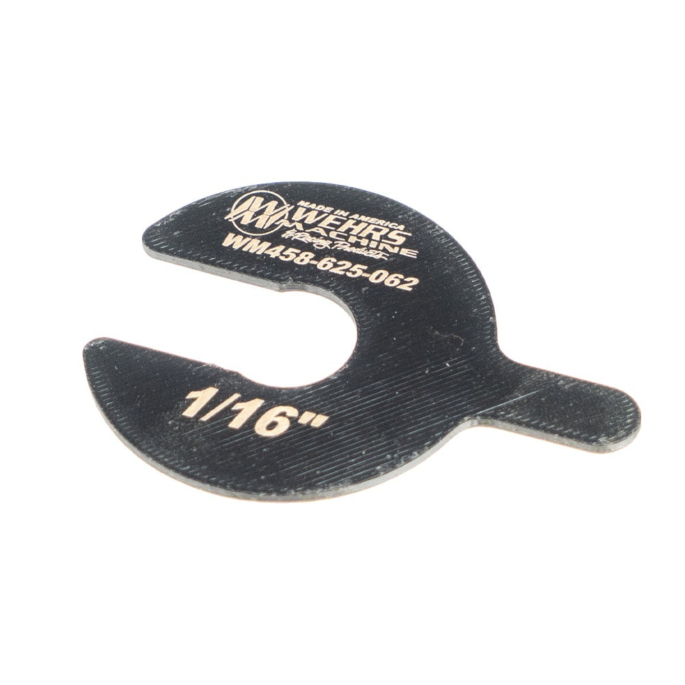 WEHRS MACHINE Bump Stop Packer 1/16in Plastic Suspension and Components Bushings and Mounts main image