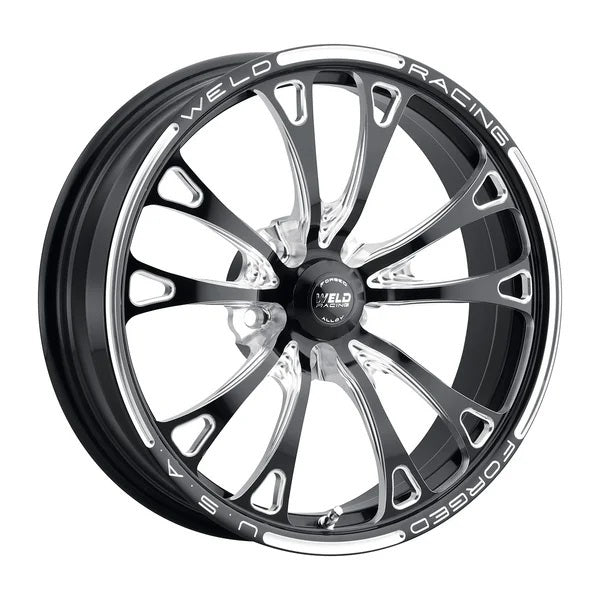 WELD RACING V-Series Frnt Drag Wheel 1-PC 17 x 4.5 5X4.5 BC Wheels and Tires Wheels main image