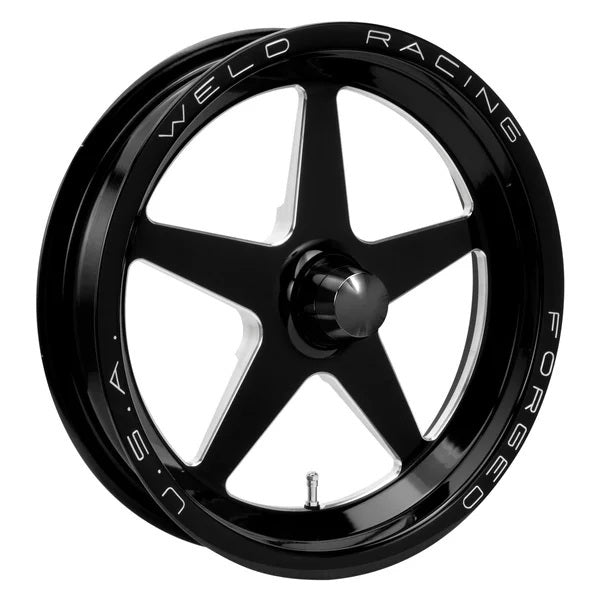 WELD RACING 15x3.5 Aluma Star 2.0 Strange Spndle Mnt Blk Wheels and Tires Wheels main image