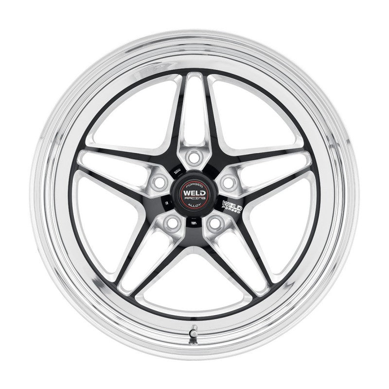Weld S81 17x10 / 5x4.75 BP/ 7.2in. BS (43mm Offset) Black Wheel 3.18 ID (High Pad) - Single Beadlock 81HB7100N72F