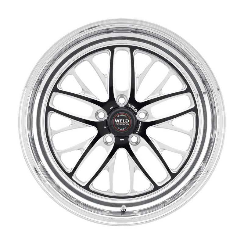 Weld S82 17x10 / 5x4.75 BP / 7.2in. BS (43mm Offset) Black Wheel (High Pad) - Black Single Beadlock 82HB7100B72F