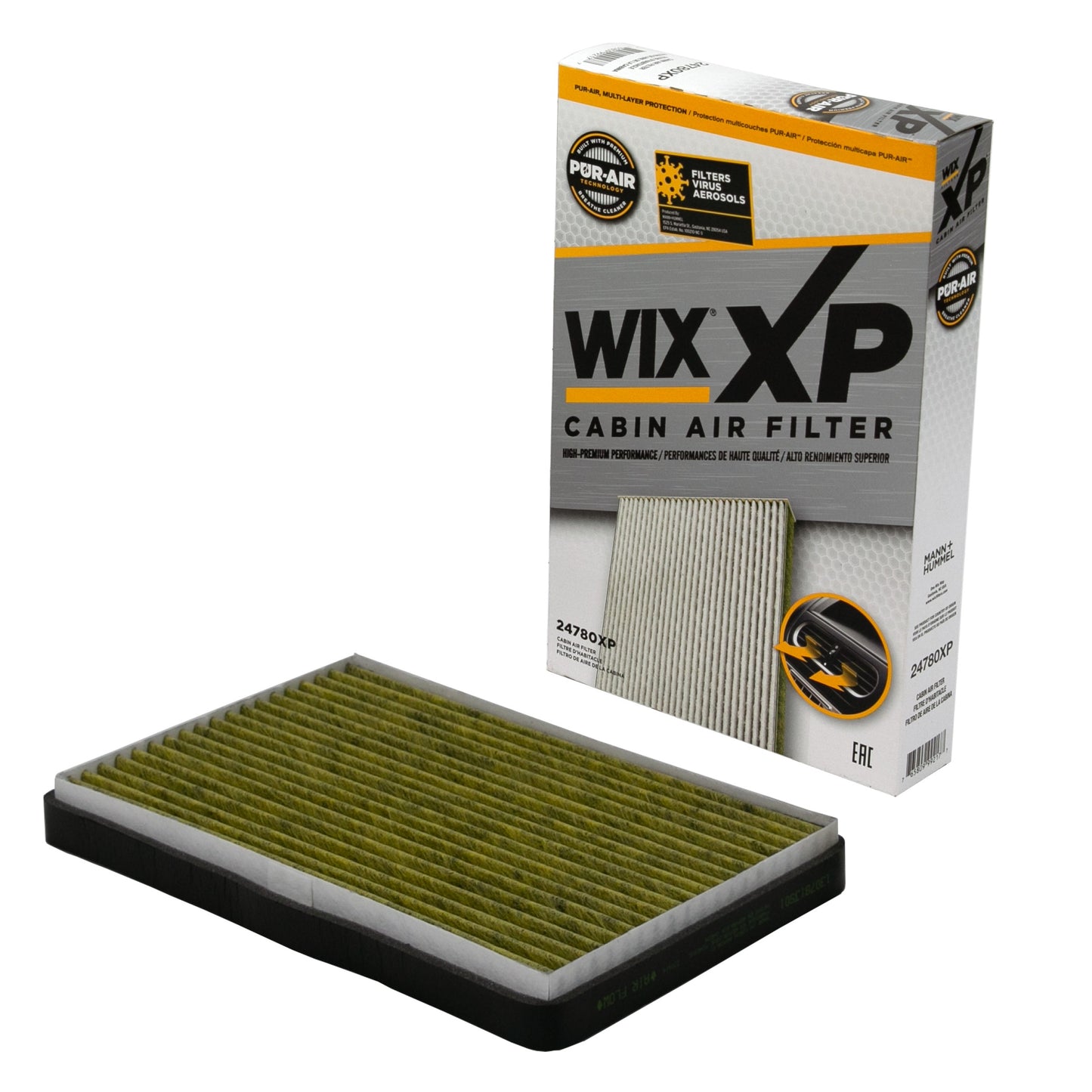 Wix XP Cabin Air Filter 24780XP main image