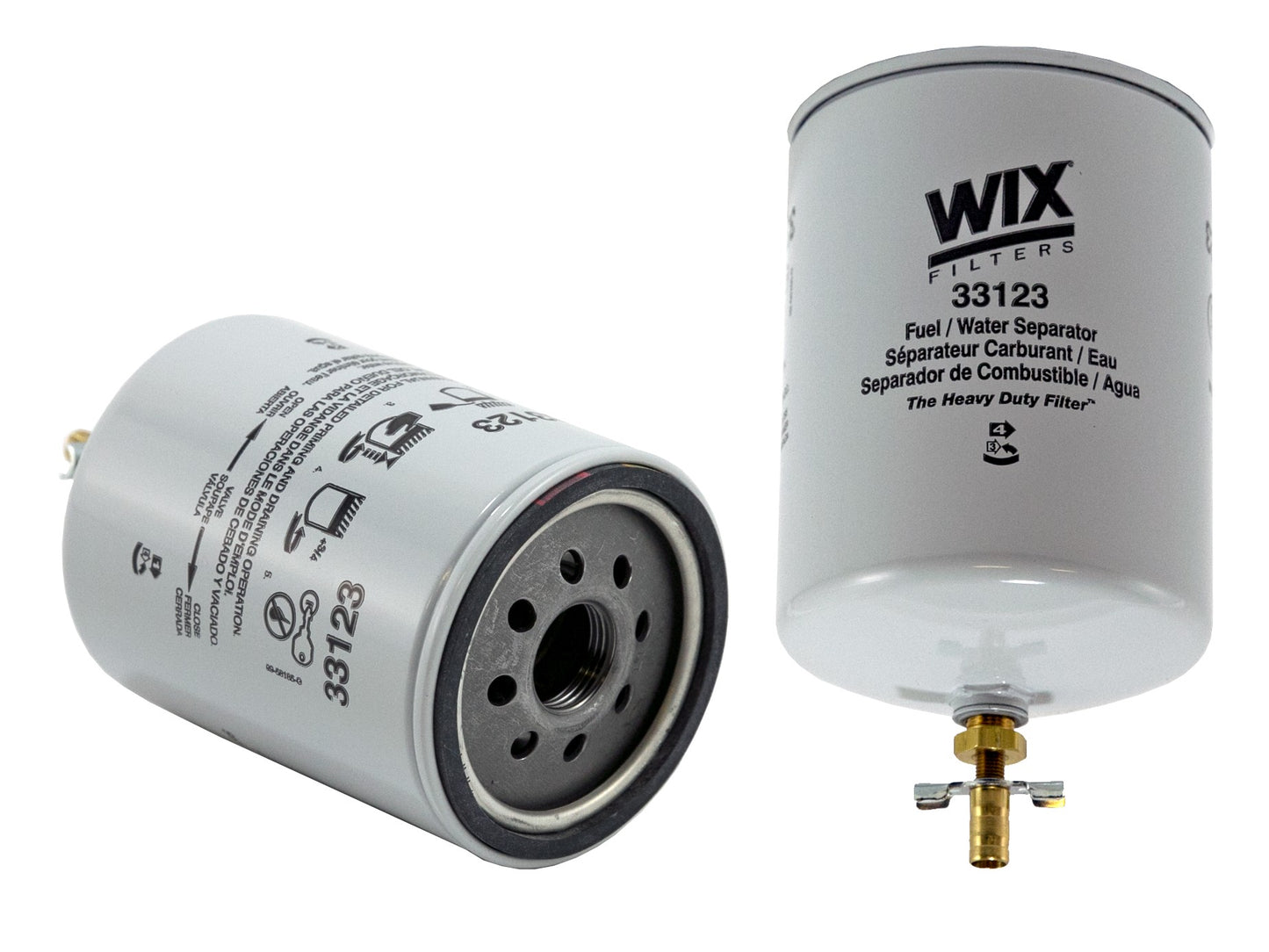 Wix Fuel Water Separator Filter 33123