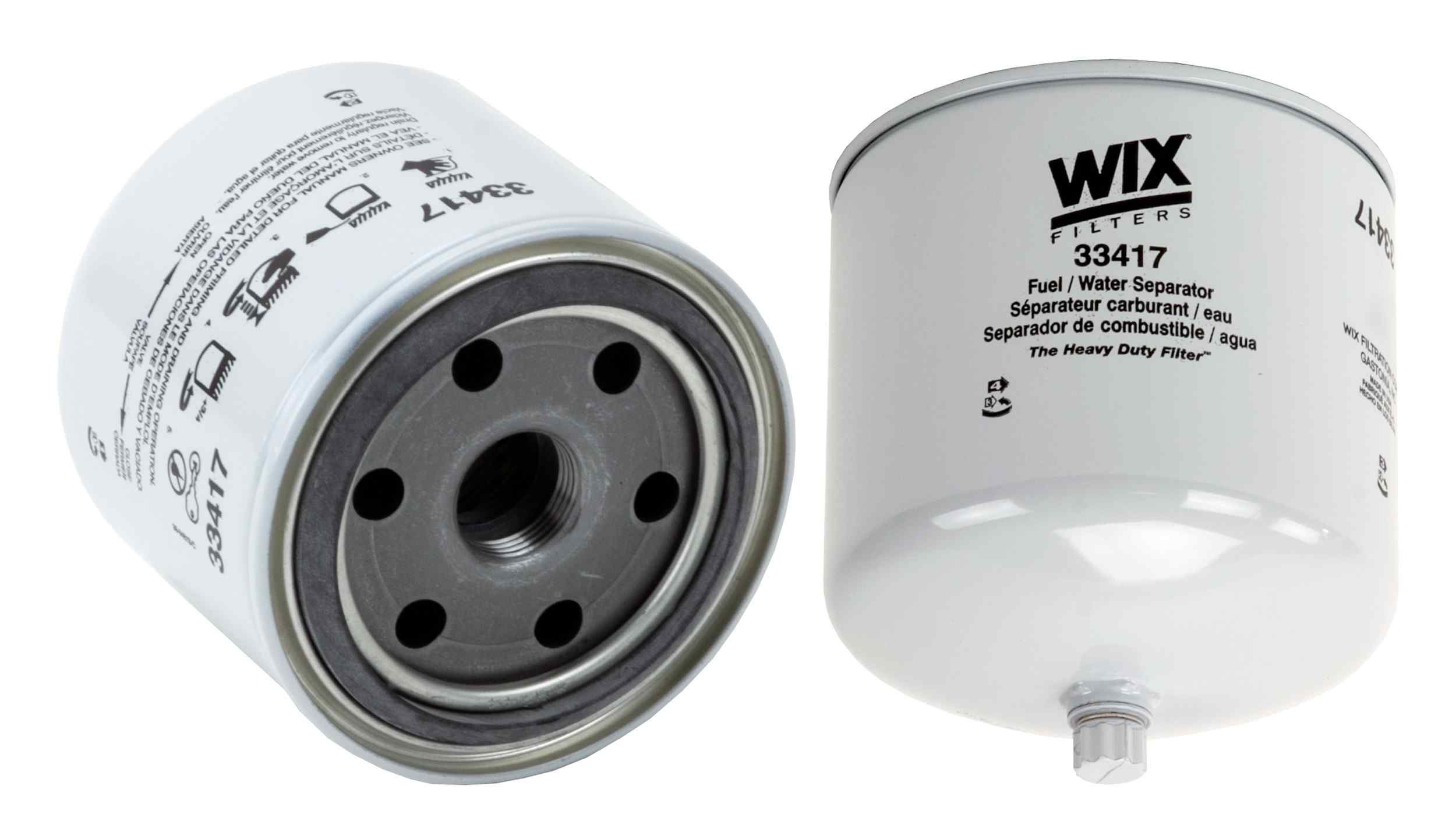 Wix Fuel Water Separator Filter 33417