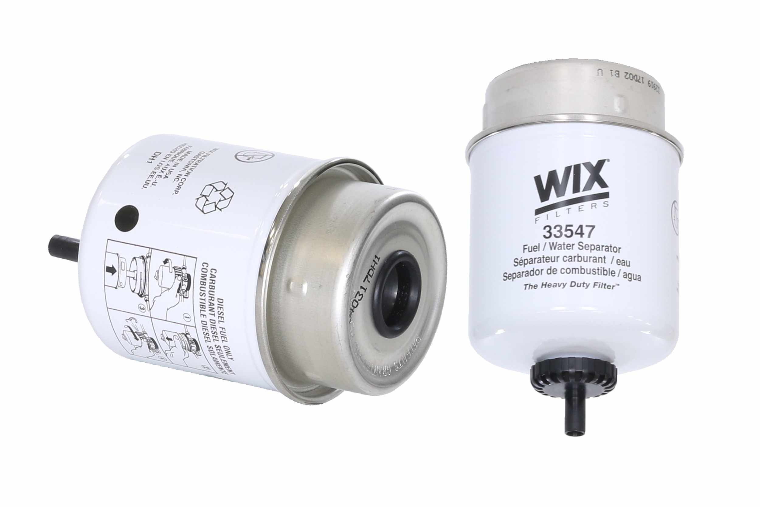 Wix Fuel Water Separator Filter 33547