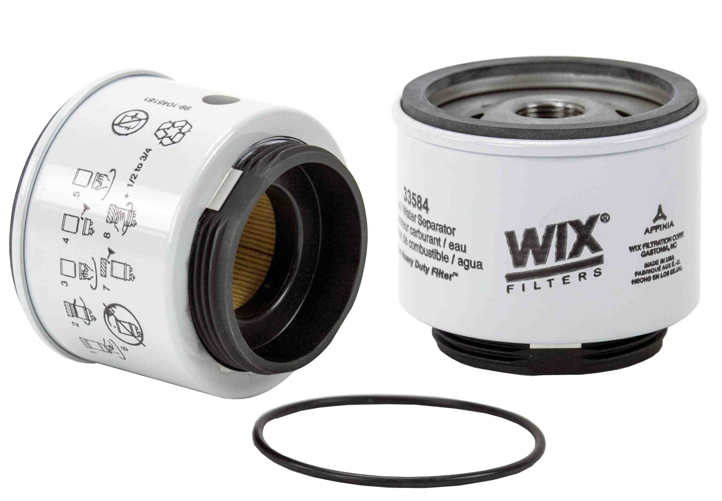 Wix Fuel Water Separator Filter 33584