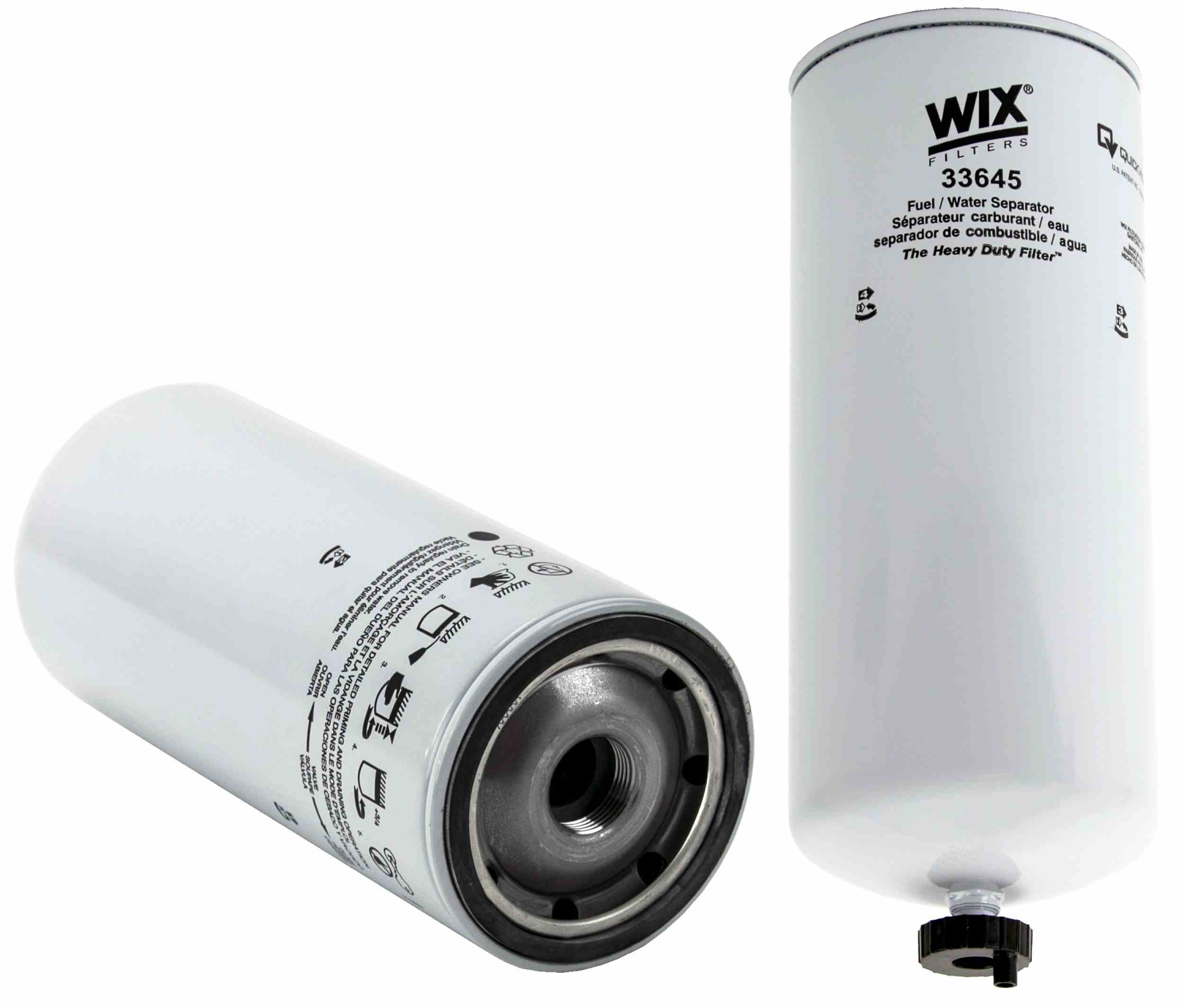 Wix Fuel Water Separator Filter 33645
